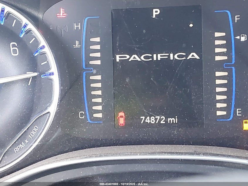 2018 Chrysler Pacifica Touring Plus VIN: 2C4RC1FGXJR228832 Lot: 43401888