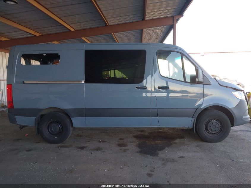 2023 Mercedes-Benz Sprinter 2500 Standard Roof 4-Cyl Diesel VIN: W1W4KBHY6PT122537 Lot: 43401889