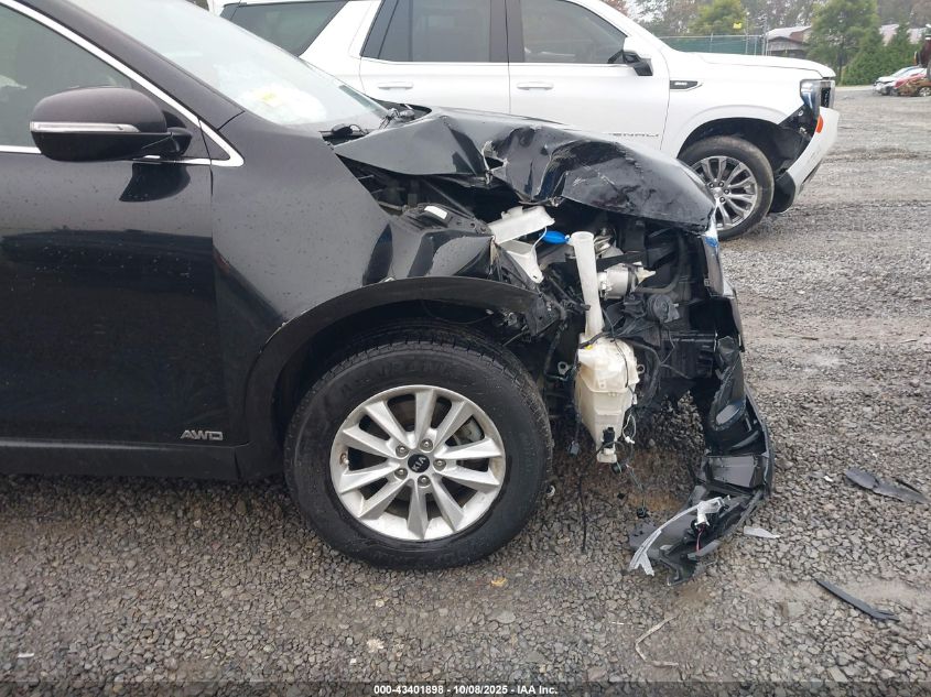 2019 Kia Sorento 3.3L Lx VIN: 5XYPGDA56KG463477 Lot: 43401898