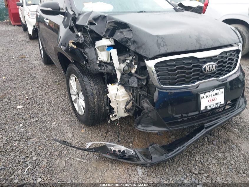 2019 Kia Sorento 3.3L Lx VIN: 5XYPGDA56KG463477 Lot: 43401898