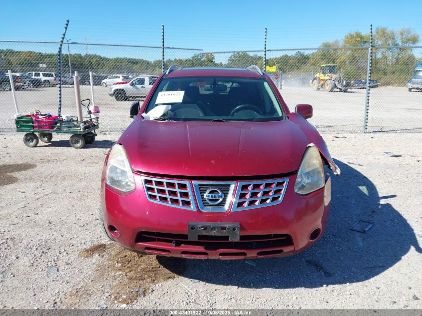 2009 Nissan Rogue Sl VIN: JN8AS58V99W190732 Lot: 43401922