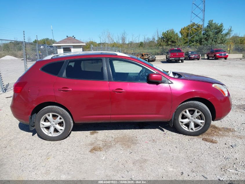 2009 Nissan Rogue Sl VIN: JN8AS58V99W190732 Lot: 43401922