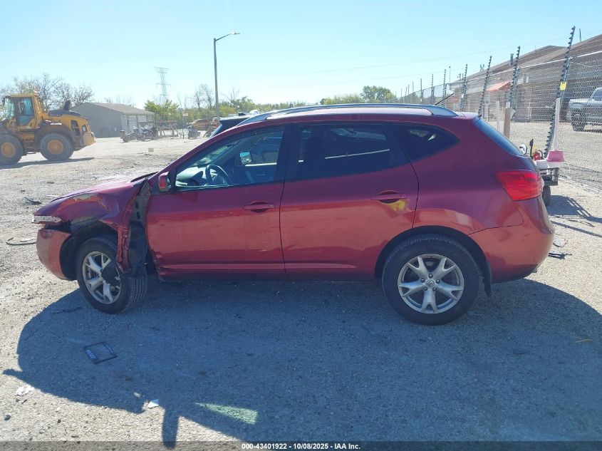 2009 Nissan Rogue Sl VIN: JN8AS58V99W190732 Lot: 43401922