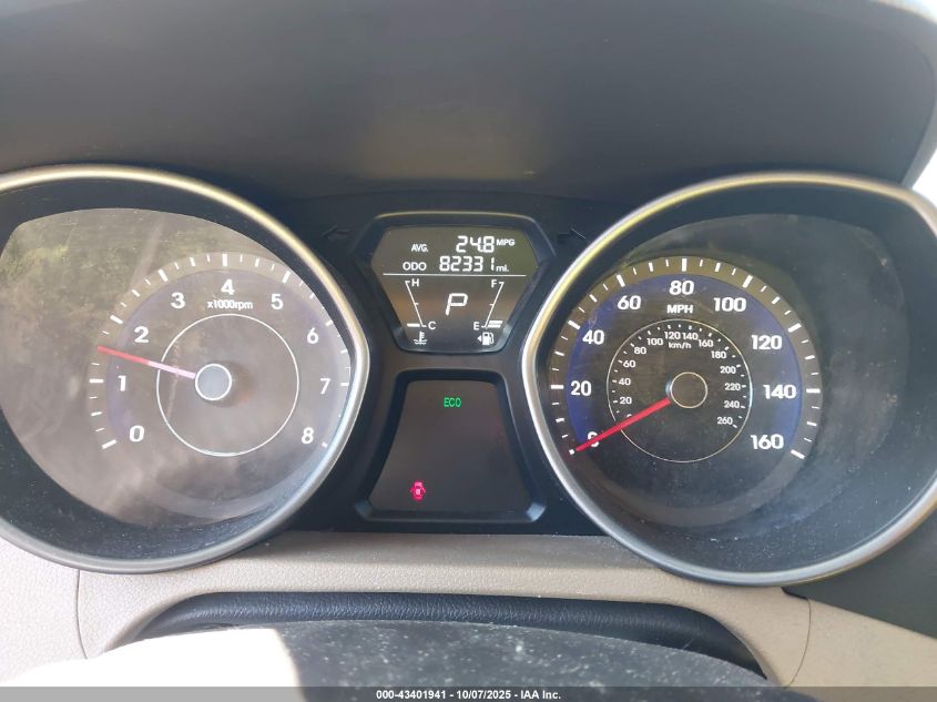 2013 Hyundai Elantra Gls VIN: 5NPDH4AE0DH372412 Lot: 43401941