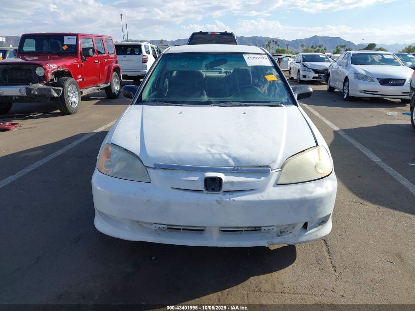 2001 Honda Civic Lx VIN: 2HGES16561H514667 Lot: 43401996