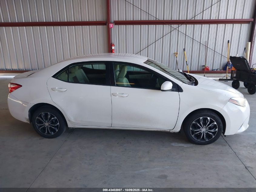 2016 Toyota Corolla Le VIN: 5YFBURHE6GP405443 Lot: 43402007