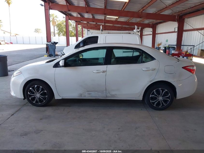2016 Toyota Corolla Le VIN: 5YFBURHE6GP405443 Lot: 43402007