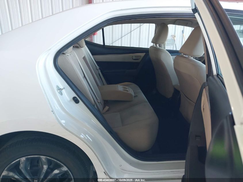 2016 Toyota Corolla Le VIN: 5YFBURHE6GP405443 Lot: 43402007