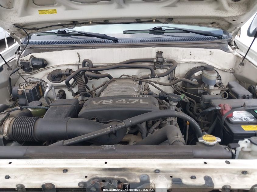 2003 Toyota Sequoia Limited V8 VIN: 5TDZT38AX3S183423 Lot: 43402012