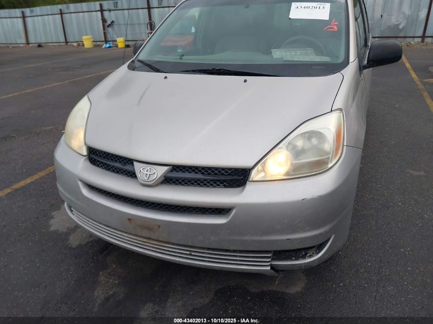 2005 Toyota Sienna Le VIN: 5TDZA23C45S223152 Lot: 43402013