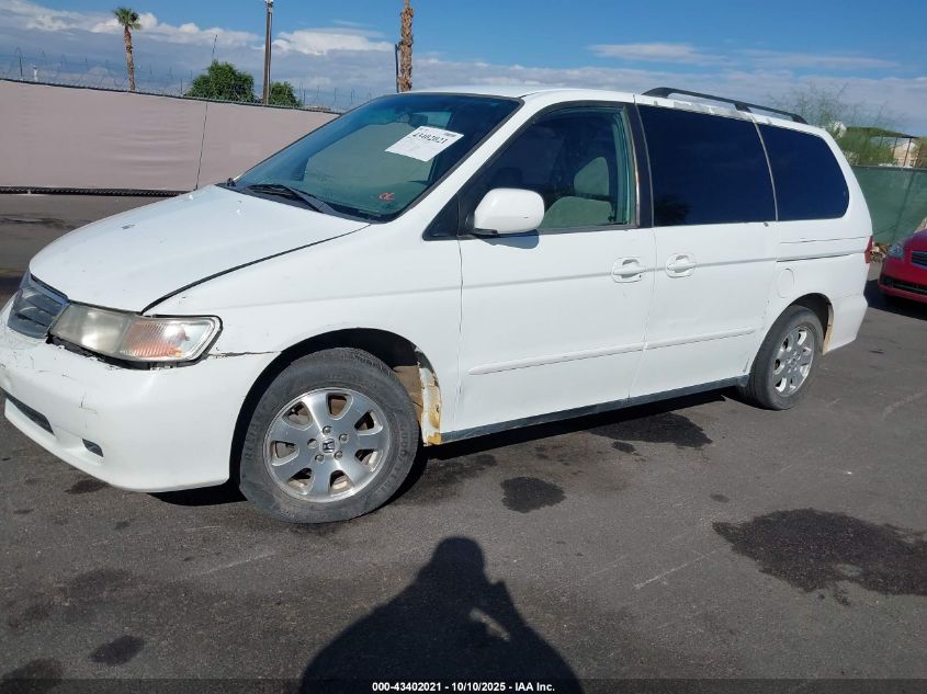 2004 Honda Odyssey Ex VIN: 5FNRL18864B115997 Lot: 43402021