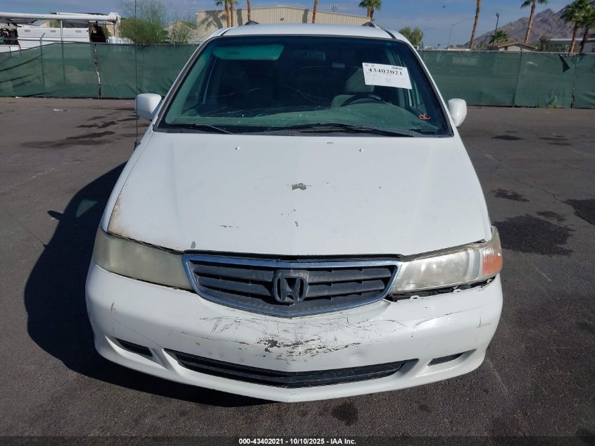 2004 Honda Odyssey Ex VIN: 5FNRL18864B115997 Lot: 43402021