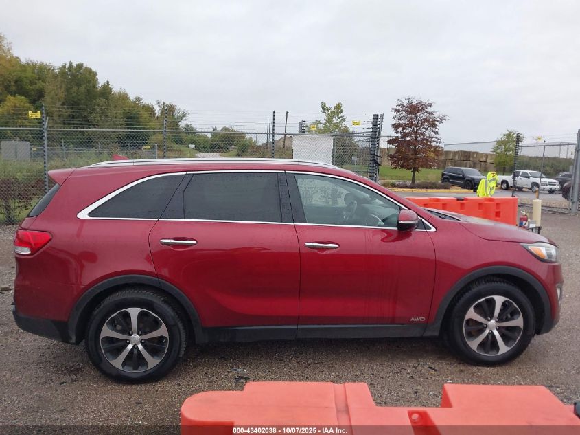 2016 Kia Sorento 2.0T Ex VIN: 5XYPHDA10GG003927 Lot: 43402038