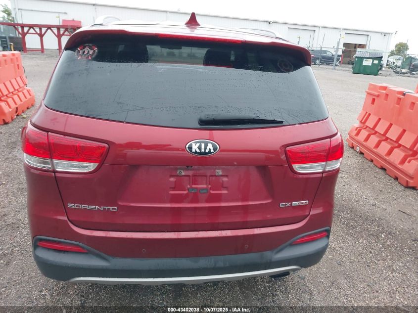 2016 Kia Sorento 2.0T Ex VIN: 5XYPHDA10GG003927 Lot: 43402038
