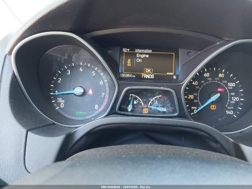 2016 Ford Focus Se VIN: 1FADP3K23GL321820 Lot: 43402042