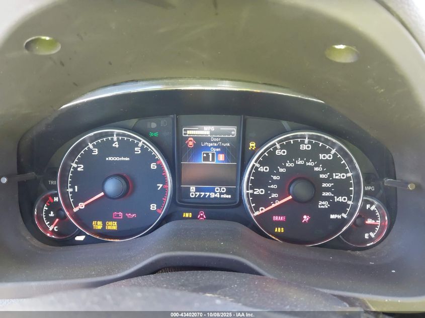 2014 Subaru Outback 2.5I Limited VIN: 4S4BRBLC9E3308138 Lot: 43402070