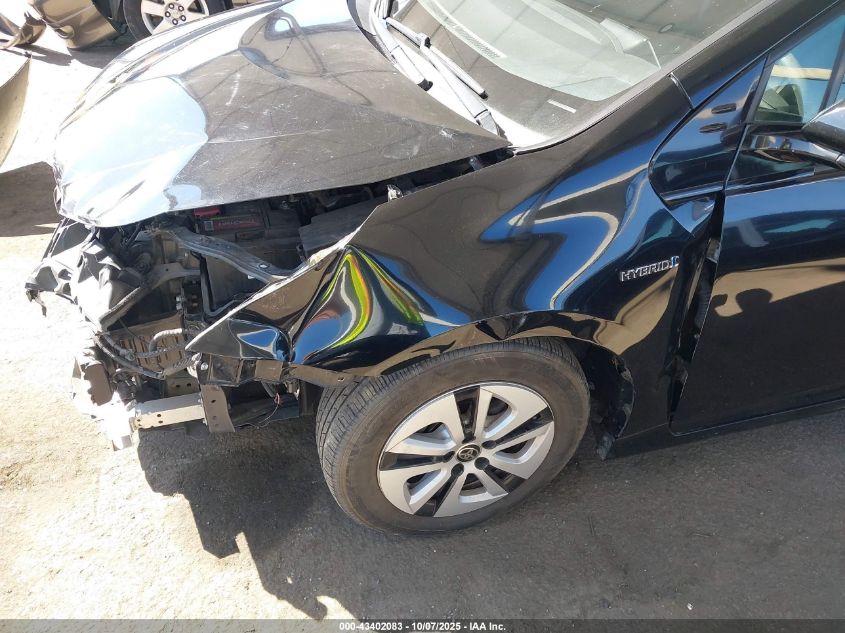 2018 Toyota Prius Two VIN: JTDKBRFU7J3072573 Lot: 43402083