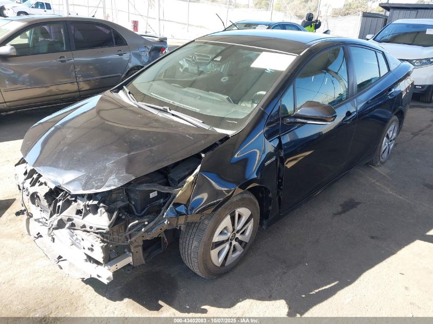 2018 Toyota Prius Two VIN: JTDKBRFU7J3072573 Lot: 43402083