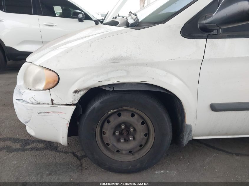 2007 Dodge Grand Caravan Se VIN: 1D4GP24R47B172533 Lot: 43402092