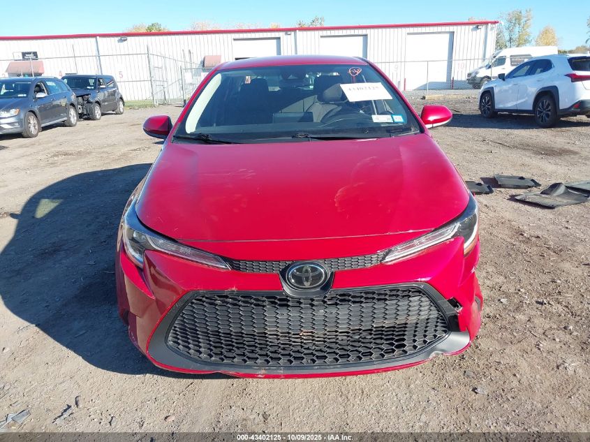 2020 Toyota Corolla Le VIN: JTDEPRAE2LJ017042 Lot: 43402125