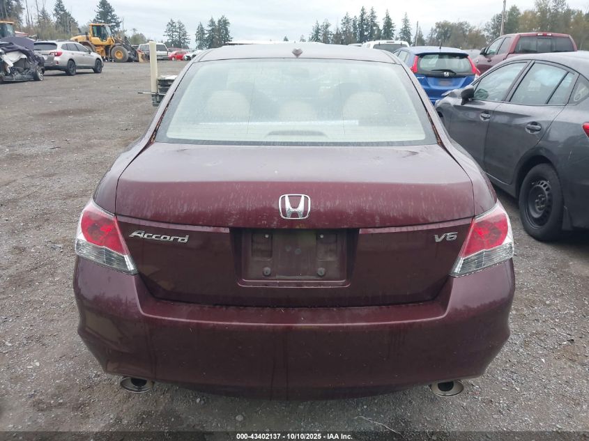 2009 Honda Accord 3.5 Ex-L VIN: 1HGCP36879A006314 Lot: 43402137