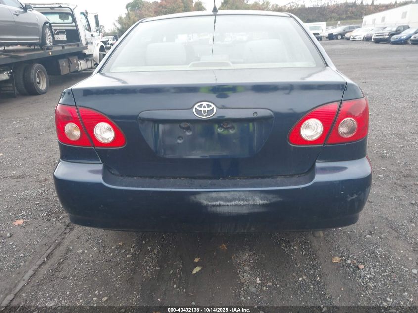 2006 Toyota Corolla Le VIN: 1NXBR32E96Z700105 Lot: 43402138