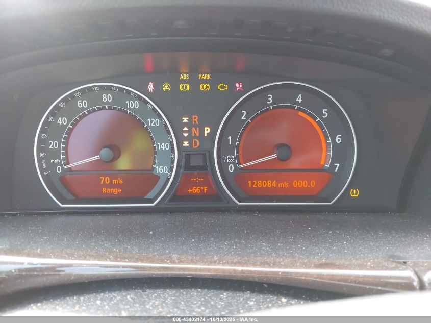 2008 BMW 750I VIN: WBAHL83568DT13460 Lot: 43402174