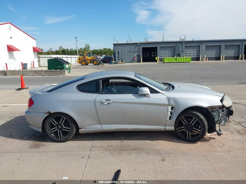 2006 Hyundai Tiburon Gt/Gt Limited/Se VIN: KMHHN65F76U191238 Lot: 43402192