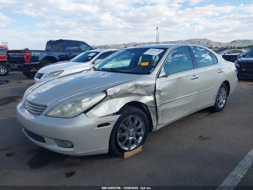 2003 Lexus Es 300 VIN: JTHBF30G130135755 Lot: 43402196