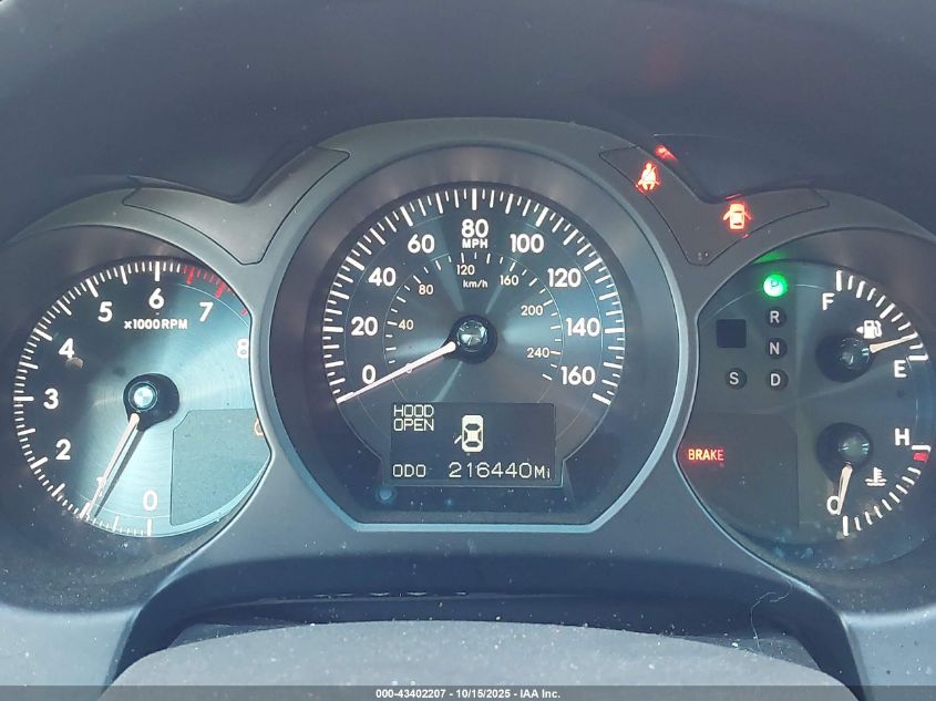 2006 Lexus Gs 300 VIN: JTHBH96S065044556 Lot: 43402207