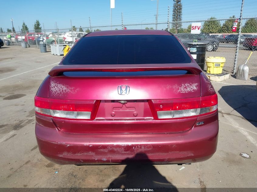 2003 Honda Accord 3.0 Ex VIN: 1HGCM66523A033766 Lot: 43402224