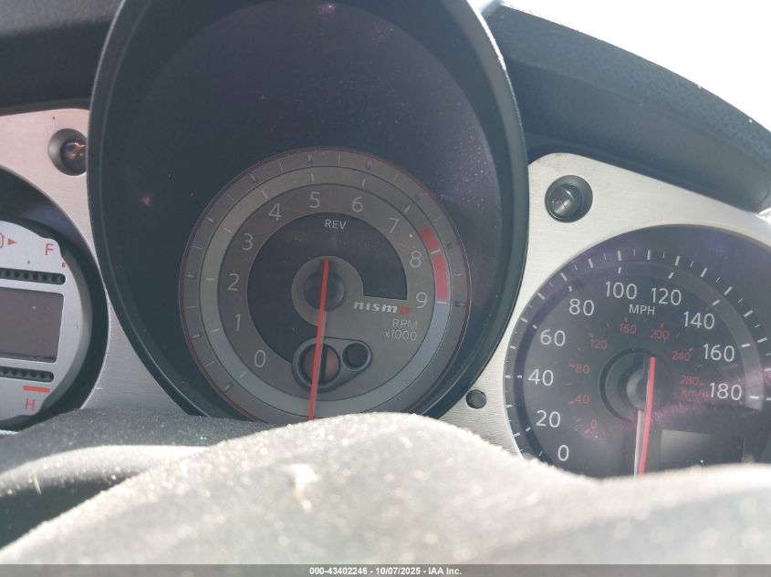 2010 Nissan 370Z Nismo VIN: JN1AZ4EH5AM504461 Lot: 43402246