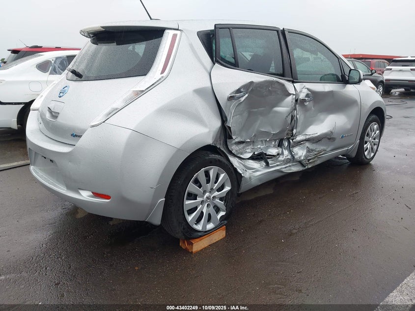 2015 NISSAN LEAF S - 1N4AZ0CPXFC310544