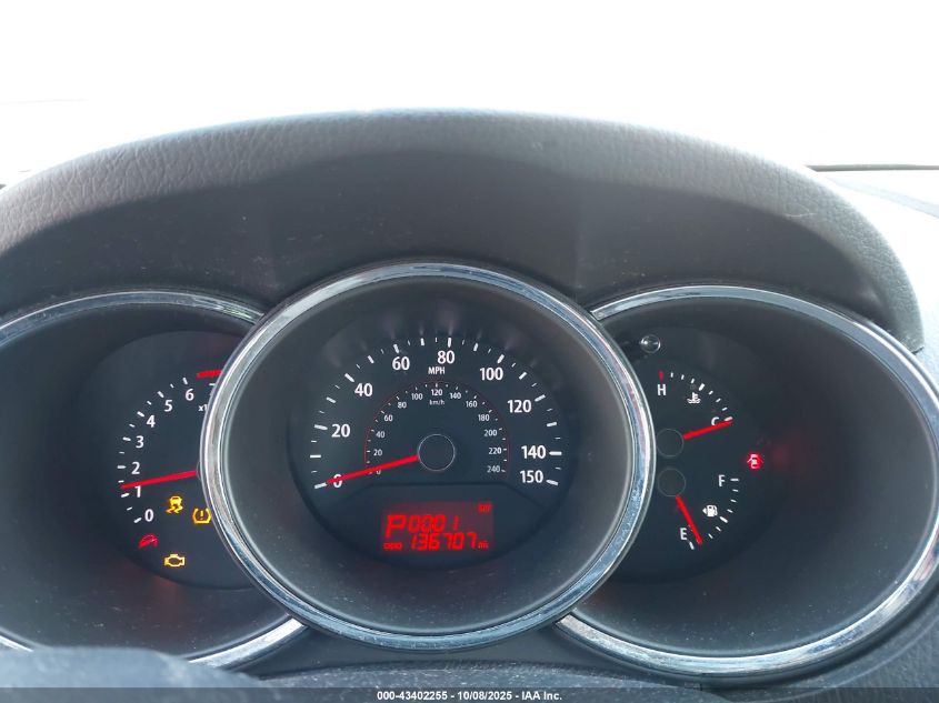 2012 Kia Sorento Lx VIN: 5XYKT3A1XCG265063 Lot: 43402255