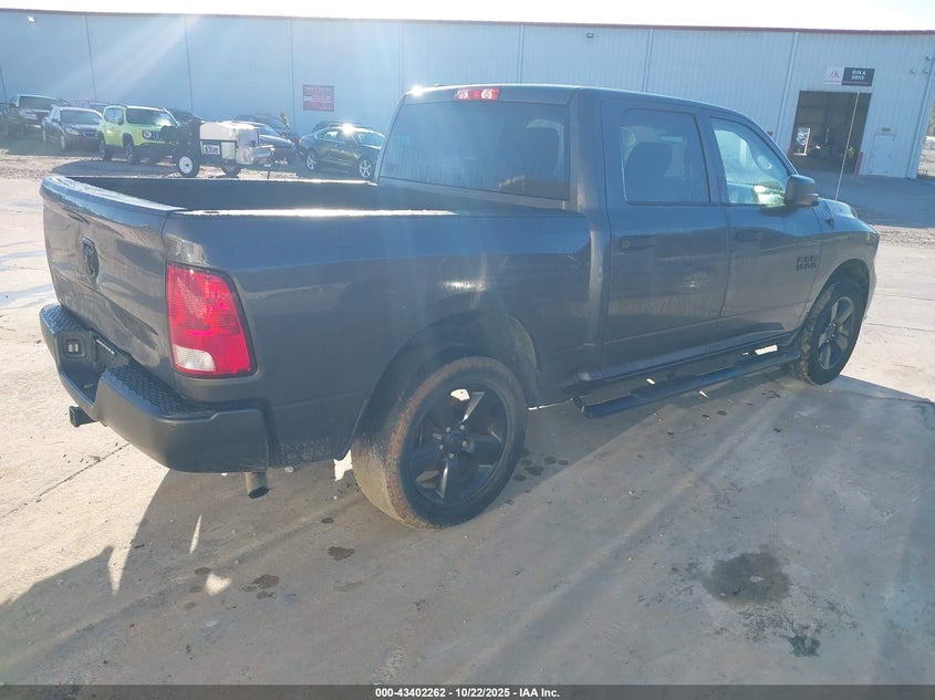 Vin: 1c6rr6kg5js304786, lot: 43897027, ram 1500 express  4x2 5'7 box 20184