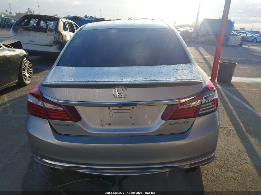 2017 HONDA ACCORD SPORT 1HGCR2F56HA254434