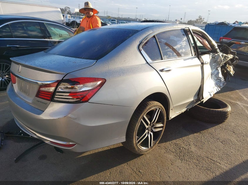 2017 HONDA ACCORD SPORT 1HGCR2F56HA254434