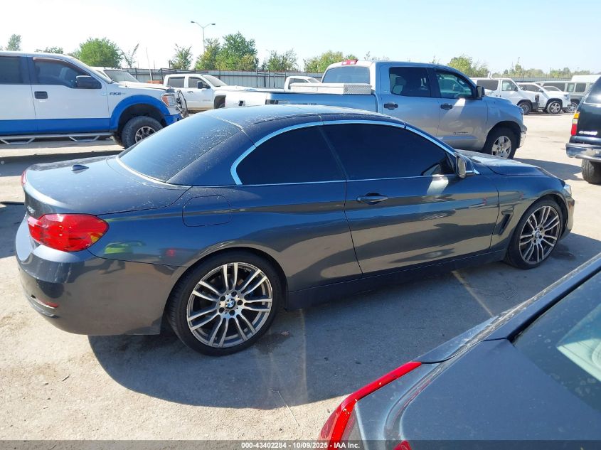 2016 BMW 428I VIN: WBA3V7C56G5A25108 Lot: 43402284