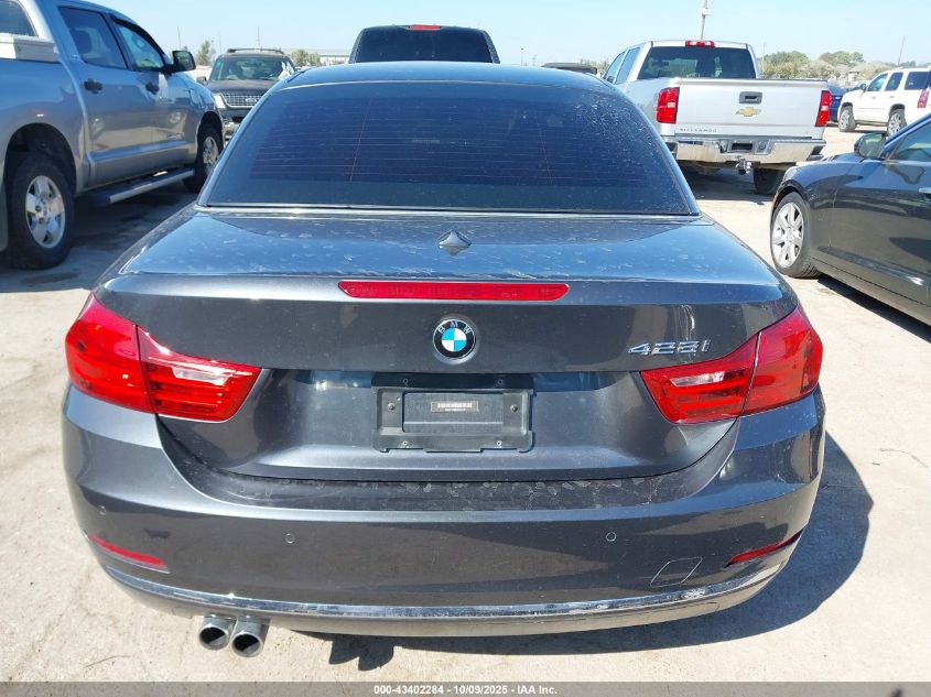 2016 BMW 428I VIN: WBA3V7C56G5A25108 Lot: 43402284