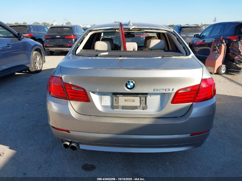 2011 BMW 528I VIN: WBAFR1C57BC749597 Lot: 43402296