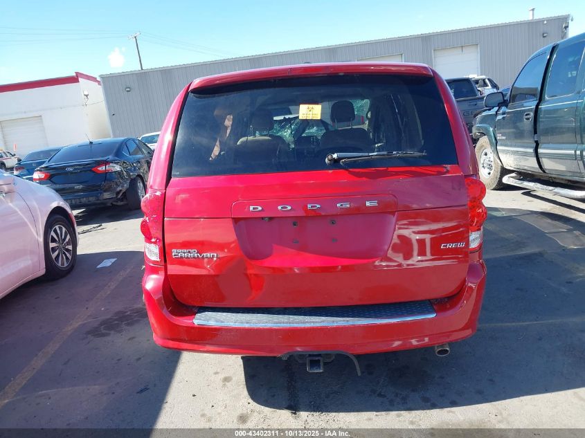 2012 Dodge Grand Caravan Crew VIN: 2C4RDGDG8CR308720 Lot: 43402311