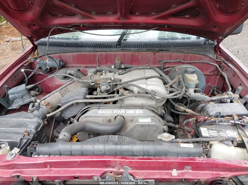 2002 Toyota Tacoma Prerunner V6 VIN: 5TEGN92N62Z896501 Lot: 43402313