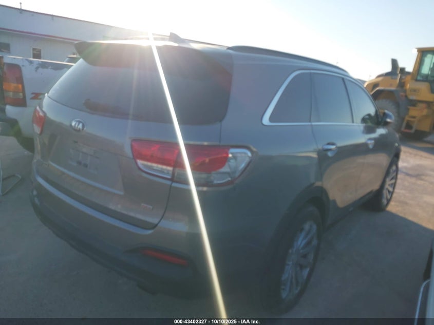 Vin: 5xypg4a39gg059899, lot: 43897092, kia sorento 2.4l lx 20164