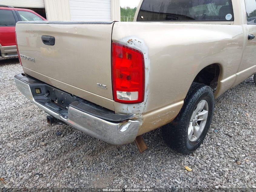 2003 Dodge Ram 1500 Slt/Laramie/St VIN: 1D7HA18N63S335512 Lot: 43402337