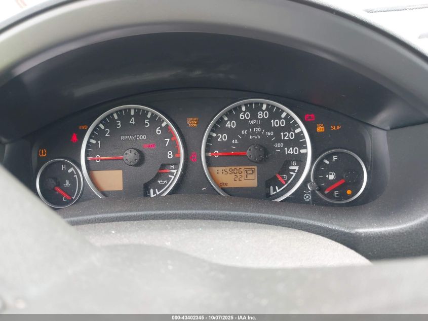 2005 Nissan Pathfinder Xe VIN: 5N1AR18WX5C713062 Lot: 43402345