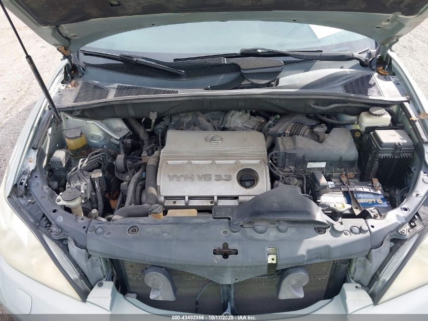 2006 Lexus Rx 330 VIN: 2T2HA31U16C091969 Lot: 43402356