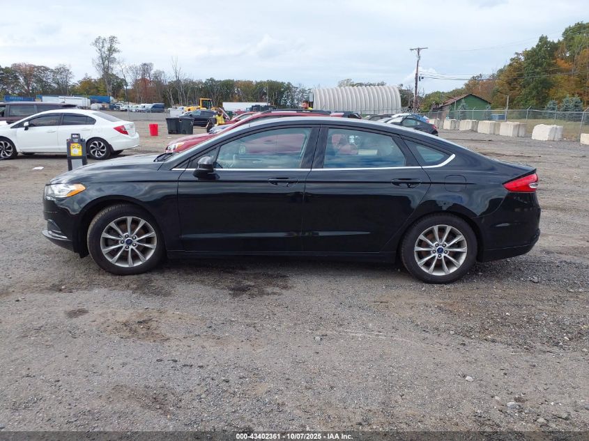 2017 Ford Fusion Se VIN: 3FA6P0HD1HR154019 Lot: 43402361
