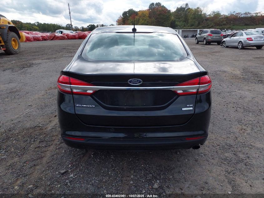 2017 Ford Fusion Se VIN: 3FA6P0HD1HR154019 Lot: 43402361