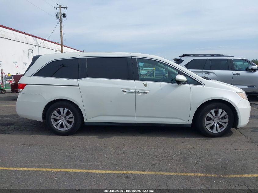 2014 Honda Odyssey Ex-L VIN: 5FNRL5H60EB028037 Lot: 43402366