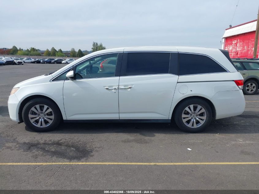 2014 Honda Odyssey Ex-L VIN: 5FNRL5H60EB028037 Lot: 43402366